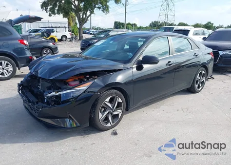 2023 Hyundai Elantra Hybrid Limited from USA, damaged, VIN KMHLN4AJ3PU037622